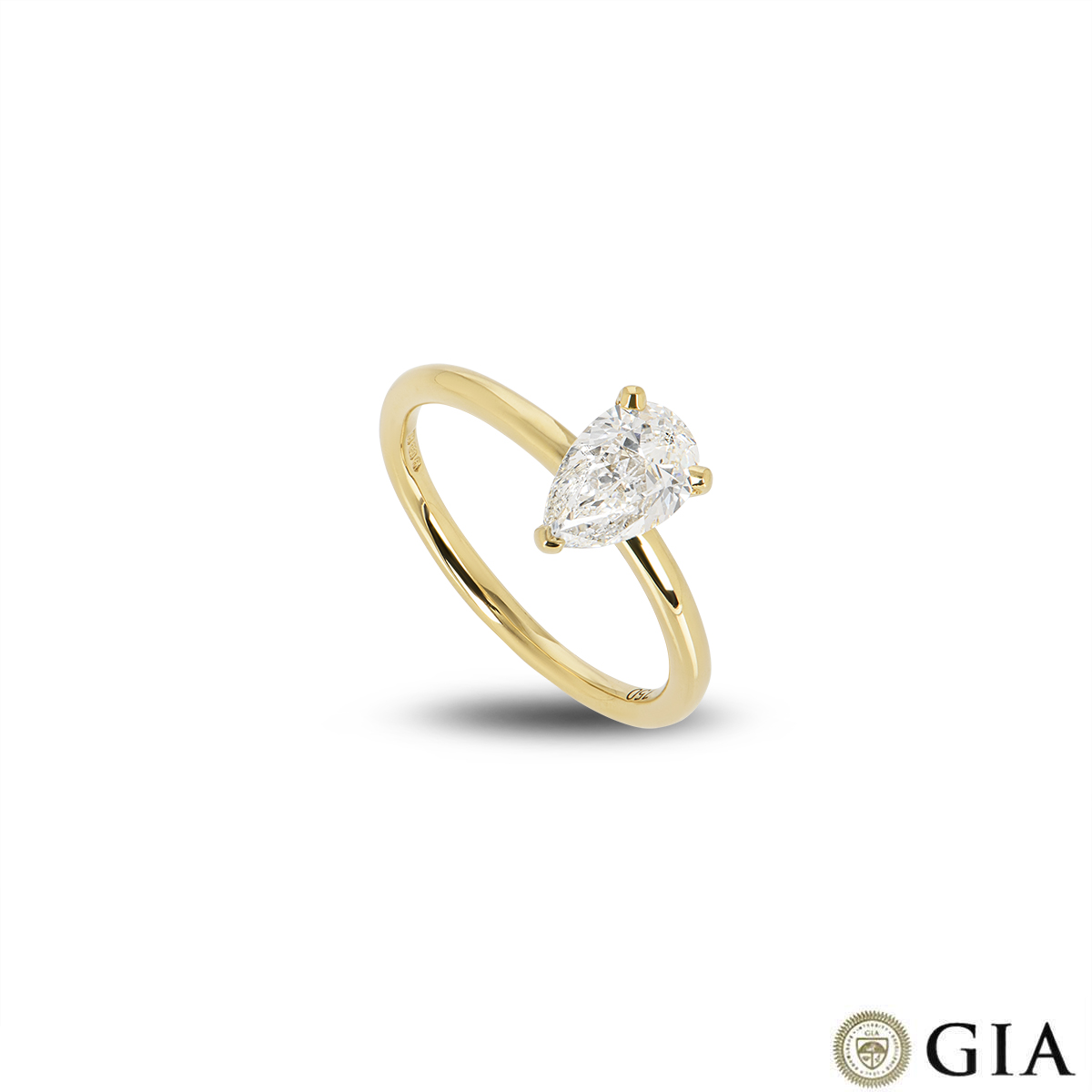 Womens Jewellery Rings Metallic StyleRocks Princess Cut Diamond 9kt Yellow Ring in Gold 